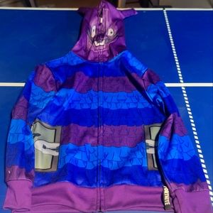 FORTNITE SWEATSHIRT With hood, mask, ears.